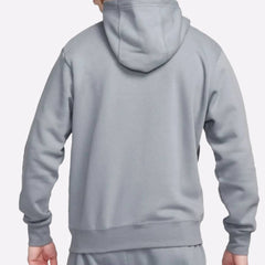 Nike Air Fleece Pullover Hoodie for Men in Grey