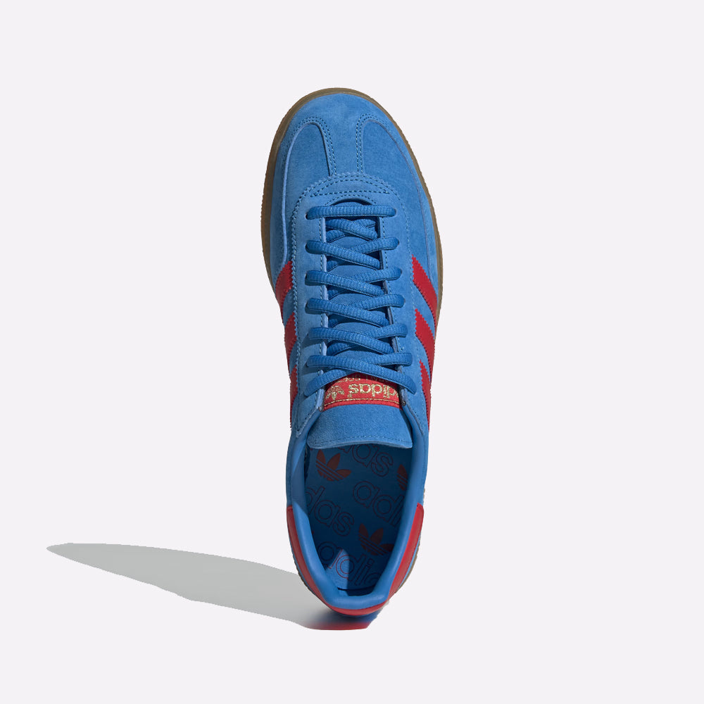 Adidas Handball Spezial Trainers for Men in Blue with Red Strips
