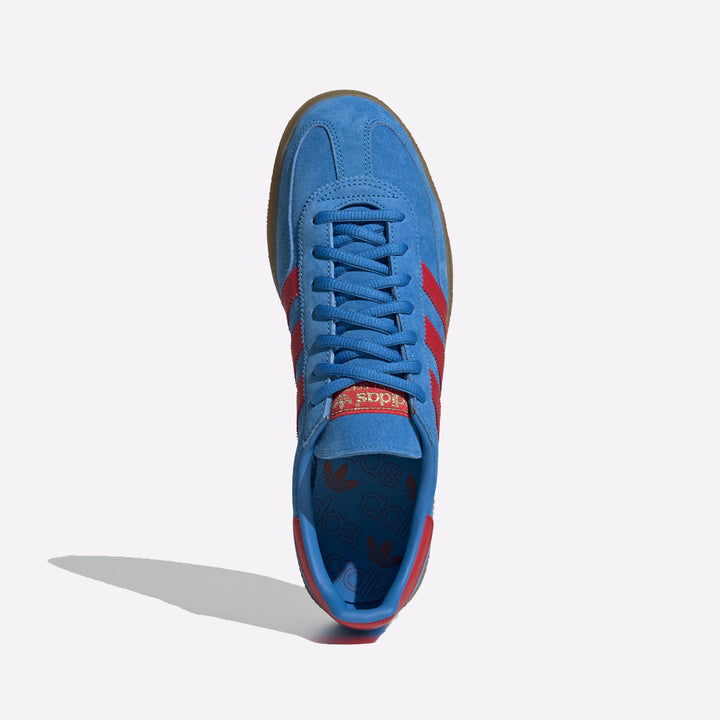 Adidas Handball Spezial Trainers for Men in Blue with Red Strips