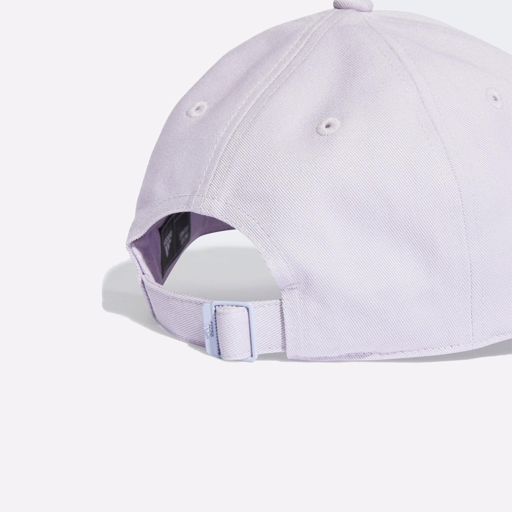 Adidas Adjustable ESS Womens Cap Violet Having 3 Stripe on Visor