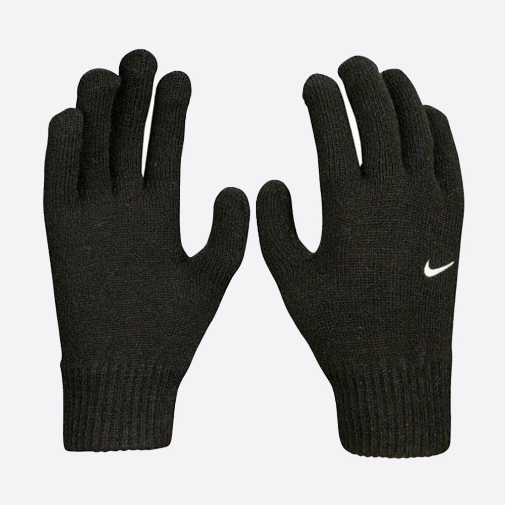 Nike Swoosh Knit Unisex Gloves for Winter in Black
