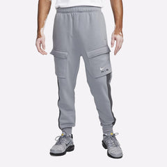 Nike Air Fleece Pullover Hoodie for Men in Grey