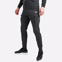 Under Armour Threadborne Full Zipped Tracksuit for Men in Black Charcoal