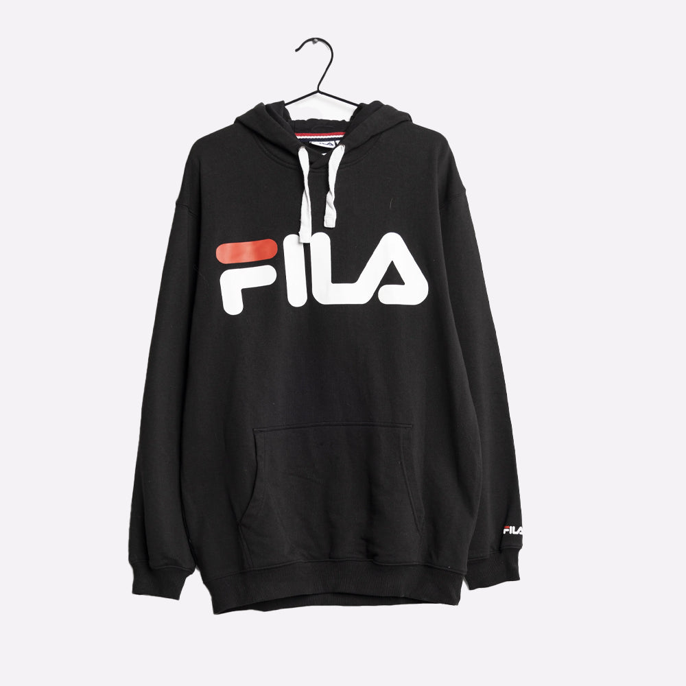 Fila Urban Line Classic Pure Hoodie Fleece Pullover for Men